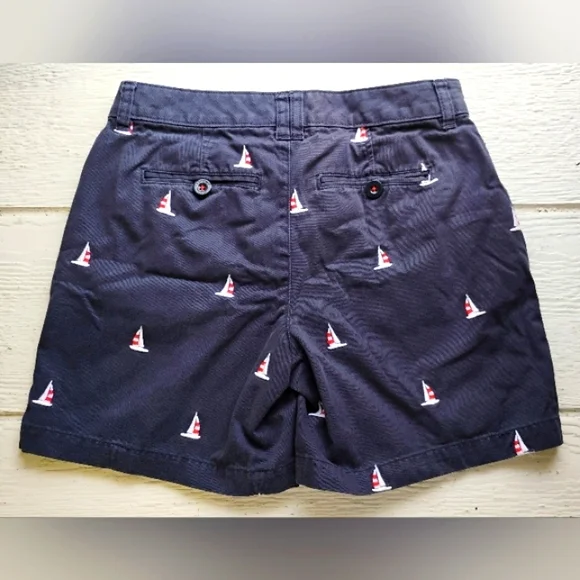 Bass Heritage Limited Edition Chino Shorts Navy Blue Women's Sz 4 100% Cotton - Picture 2 of 11